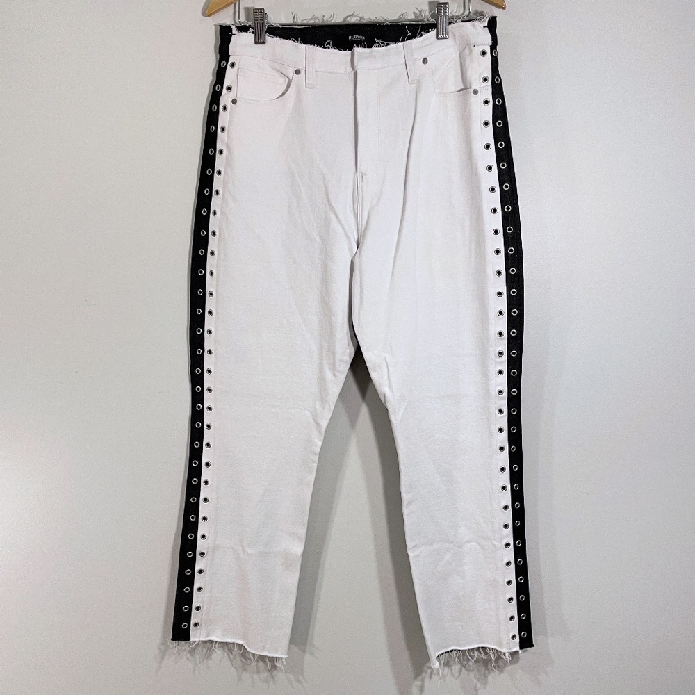 ❗️CLOSING Jan 1st! ❗️Hudson Holly Straight Jeans Two Toned Denim Womens 32